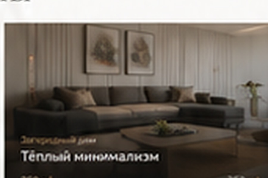 Тёплый минимализм