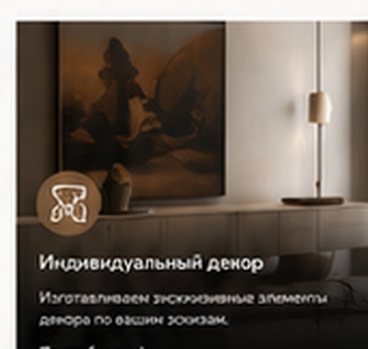 Индивидуальный декор